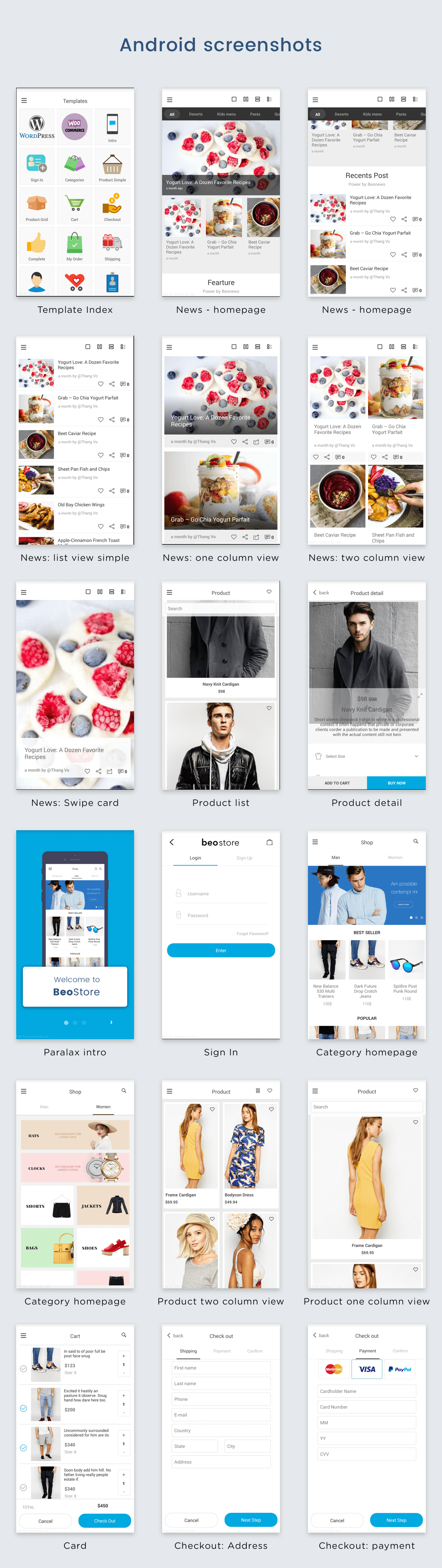 BeoStore - Complete Mobile UI template for React Native - 6