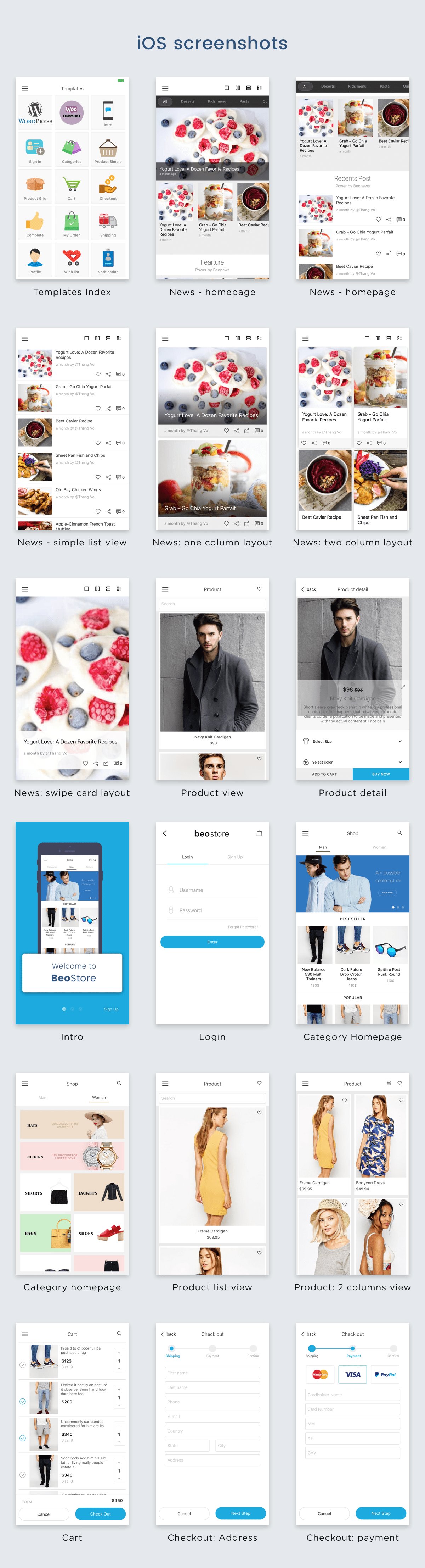 BeoStore - Complete Mobile UI template for React Native - 4