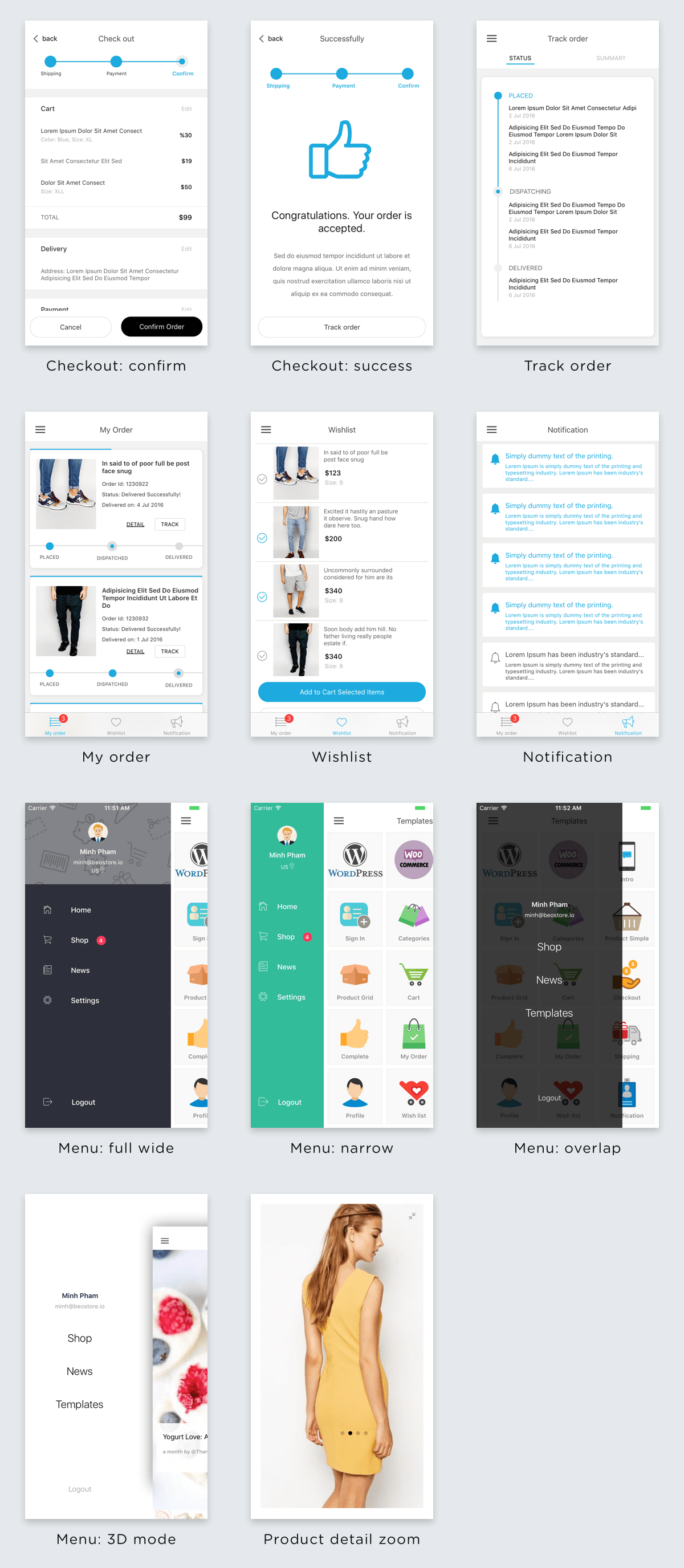 BeoStore - Complete Mobile UI template for React Native - 5