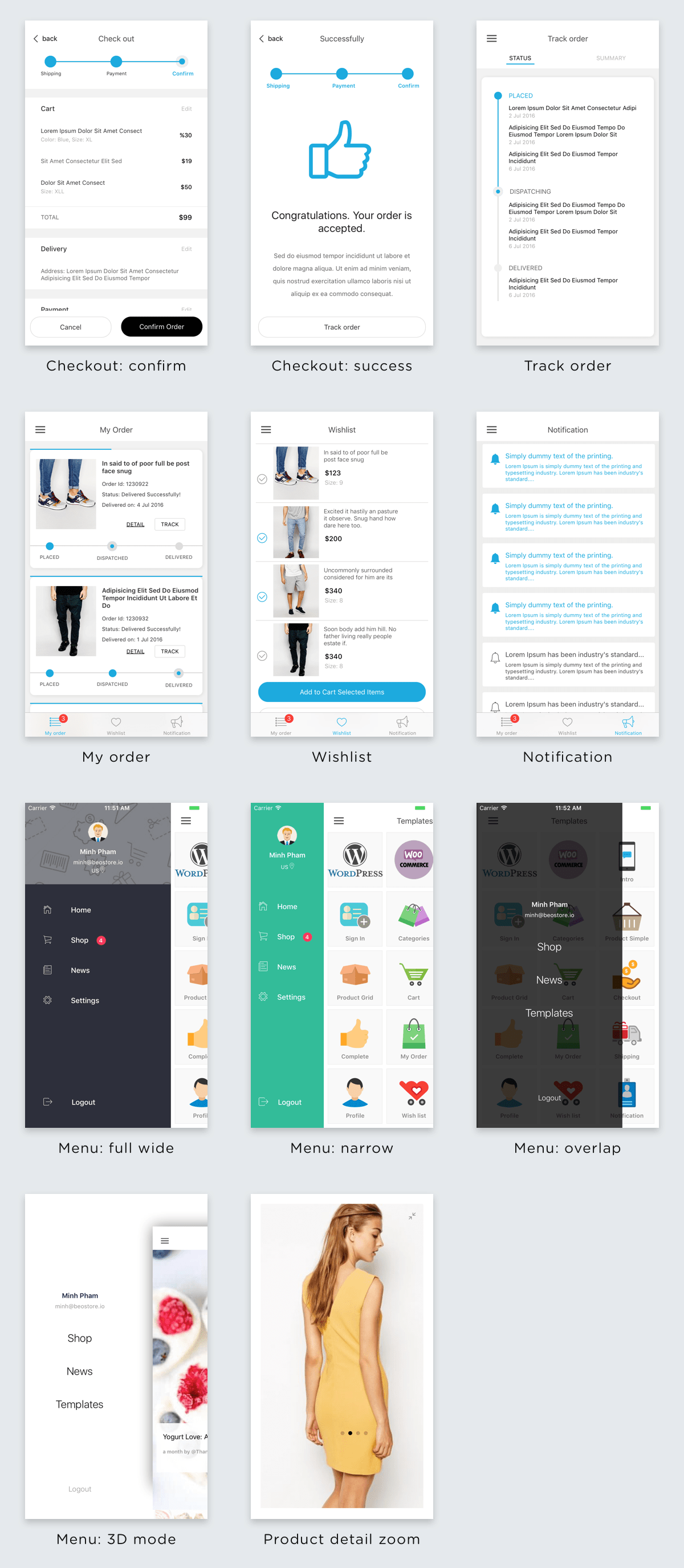 BeoStore - Complete Mobile UI template for React Native - 7