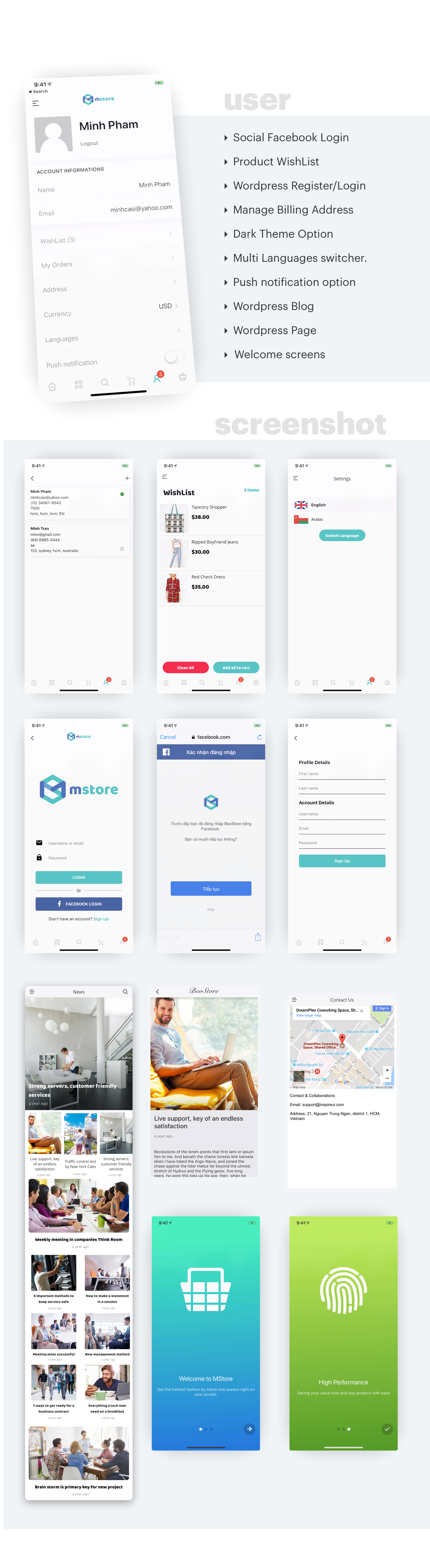 MStore Pro - Complete React Native template for e-commerce - 24