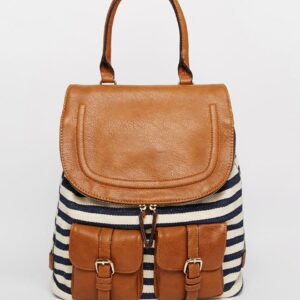 image1xxl-12.jpg Stripe Backpack with Contrast Tan Detail