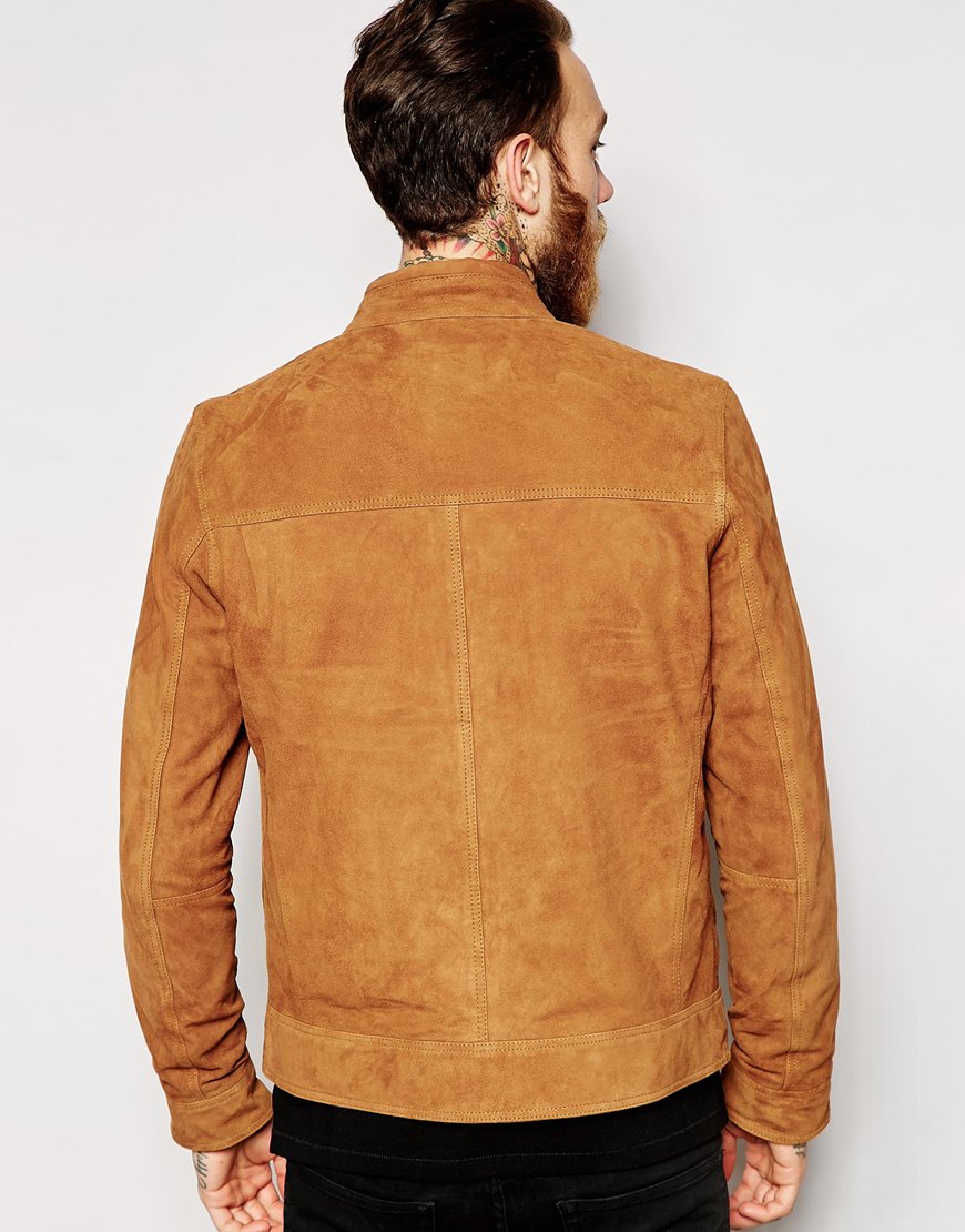 Suede Biker Jacket - Image 2